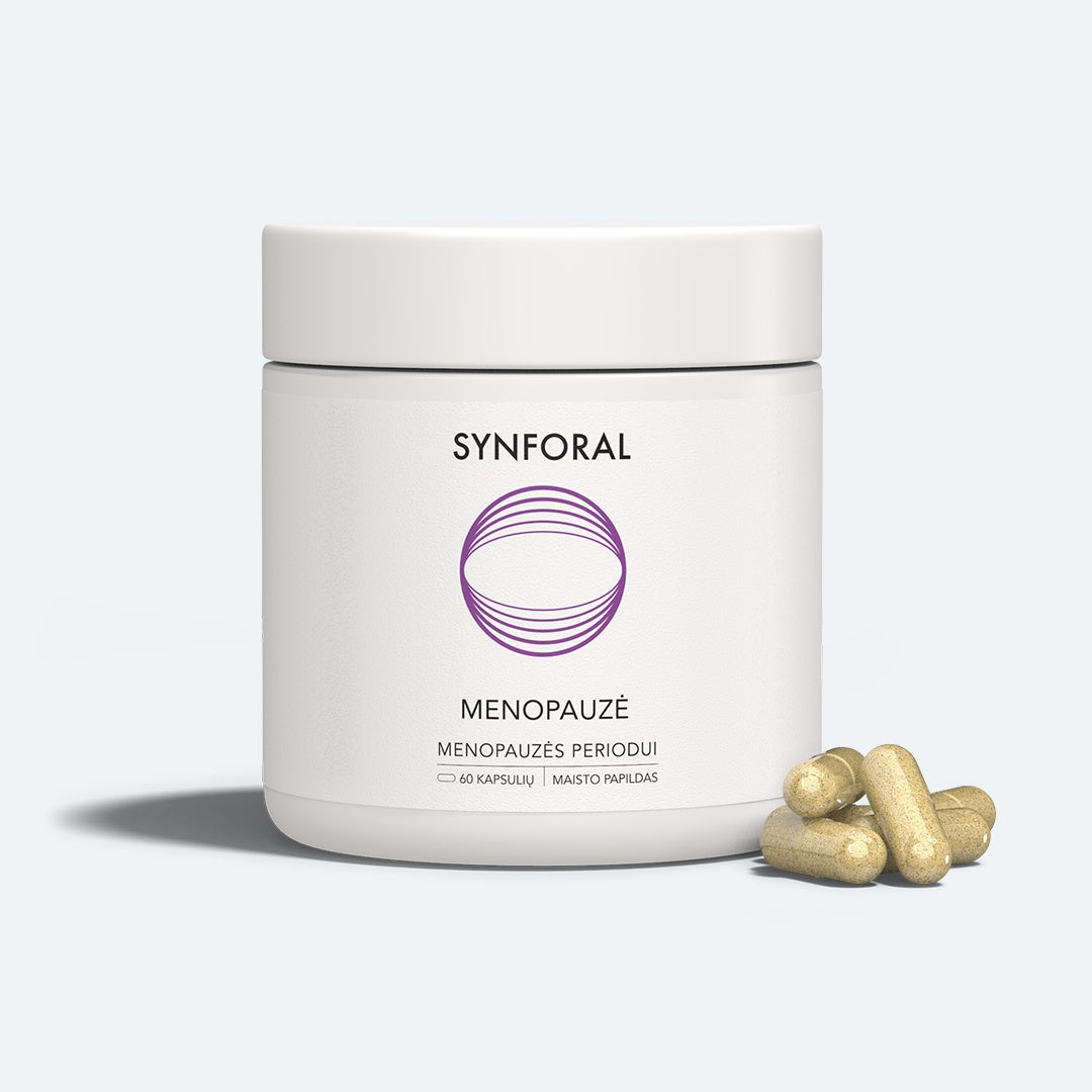 Papildai menopauzei Synforal