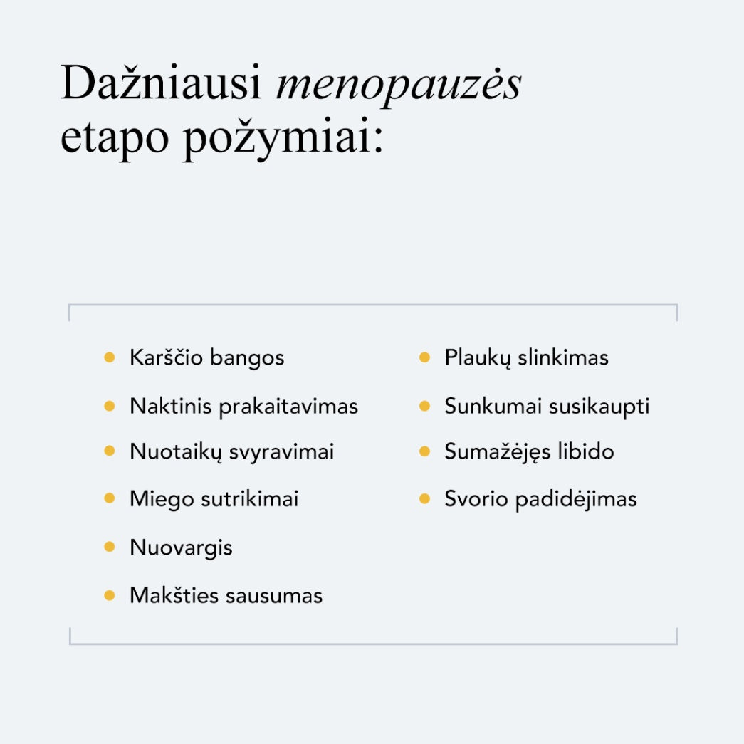 Menopauzė